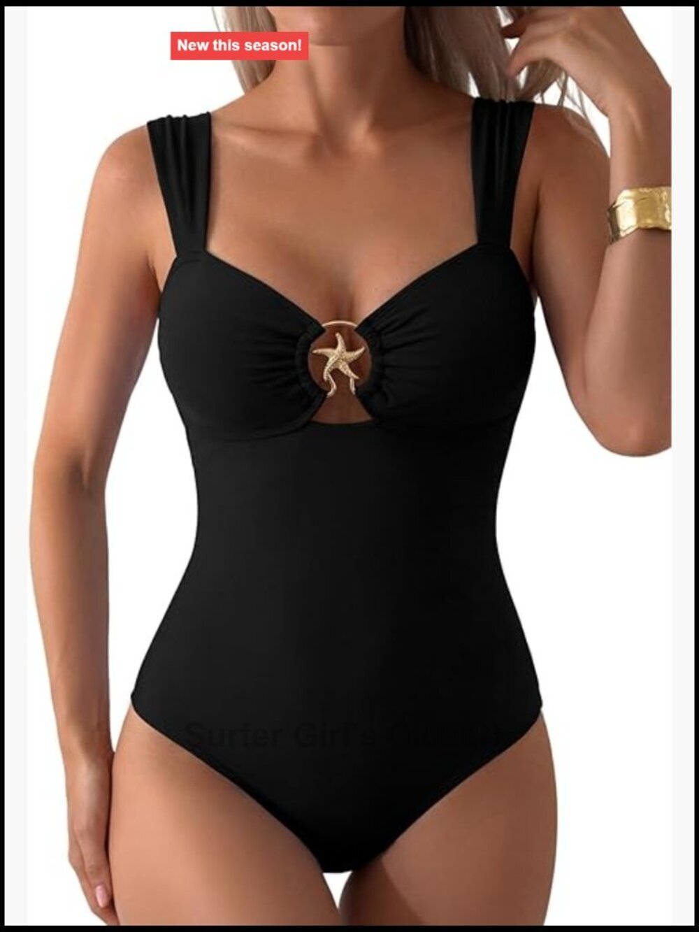 Tummy Control One Piece Swimsuit Full Coverage Monokini
